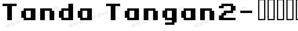 Tanda Tangan2字体转换